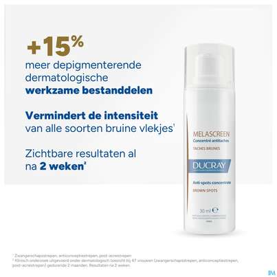 Ducray Melascreen Depigmentierende Creme Konzentrat 30ml, A-Nr.: 5724234 - 29