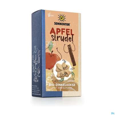 Sonnentor Kekse Bio Apflestrudel 01223 100g, A-Nr.: 5743792 - 02