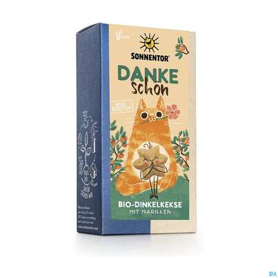 Sie sehen eine Packung Sonnentor Kekse Bio Dankeschoen 01228 125g, Produktbild: 05 Sonnentor Kekse Bio Dankeschoen 01228 125g, A-Nr.: 5743740 - 05