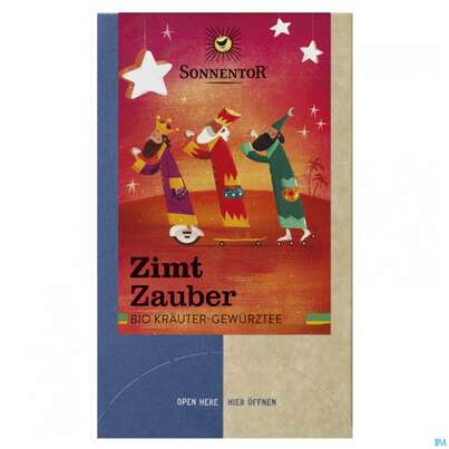 Sonnentor Tee/bio Zimt Zauber Doppelkammerbtl 02597 18st, A-Nr.: 5056181 - 02