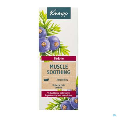 Sie sehen eine Packung Kneipp Gesundheitsbad Muskel Aktiv Wacholder 100ml, Produktbild: 02 Kneipp Gesundheitsbad Muskel Aktiv Wacholder 100ml, A-Nr.: 3139632 - 02