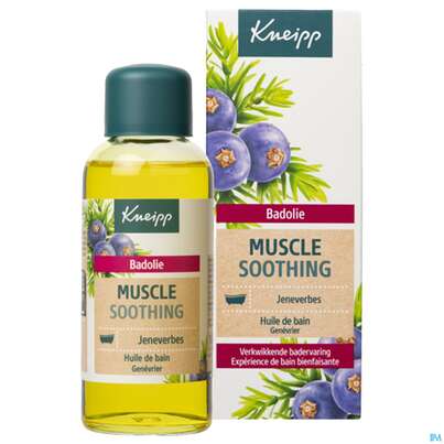 Sie sehen eine Packung Kneipp Gesundheitsbad Muskel Aktiv Wacholder 100ml, Produktbild: 12 Kneipp Gesundheitsbad Muskel Aktiv Wacholder 100ml, A-Nr.: 3139632 - 12