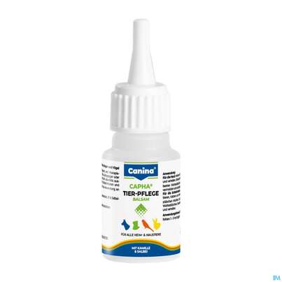 Sie sehen eine Packung Veterinaerprodukte Canina Capha Tier-pflege-balsam 25ml, Produktbild: 01 Veterinaerprodukte Canina Capha Tier-pflege-balsam 25ml, A-Nr.: 3201779 - 01
