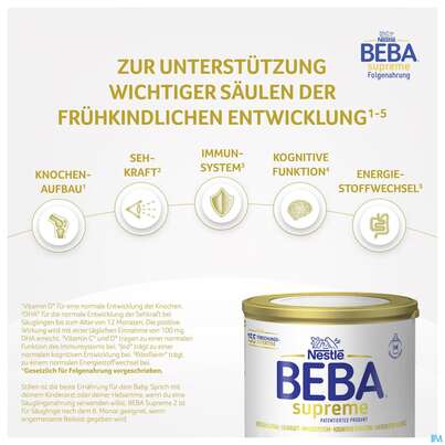 Sie sehen eine Packung Beba 2 Nach Dem 6. Monat 12576120 800g, Produktbild: 05 Beba 2 Nach Dem 6. Monat 12576120 800g, A-Nr.: 1889435 - 05