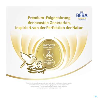 Sie sehen eine Packung Beba 2 Nach Dem 6. Monat 12576120 800g, Produktbild: 07 Beba 2 Nach Dem 6. Monat 12576120 800g, A-Nr.: 1889435 - 07