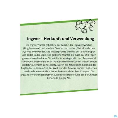 Sie sehen eine Packung Ingwer Kapseln Extrakt Dr.wolz Nr 60547 120st, Produktbild: 11 Ingwer Kapseln Extrakt Dr.wolz Nr 60547 120st, A-Nr.: 4297741 - 11