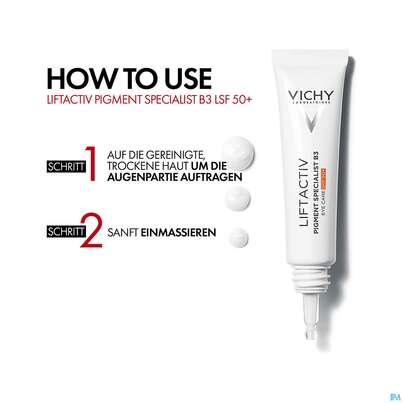 Sie sehen eine Packung Vichy Liftactv Collagen/specialist Augenpflege 15ml, Produktbild: 29 Vichy Liftactv Collagen/specialist Augenpflege 15ml, A-Nr.: 5720673 - 29