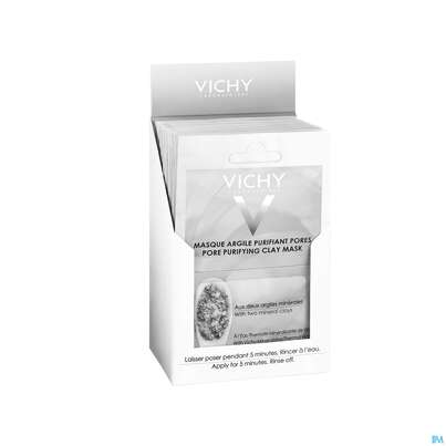 Vichy Purete Thermale Maske/duo-sachet Porenverfeinernd 12ml, A-Nr.: 4491816 - 02