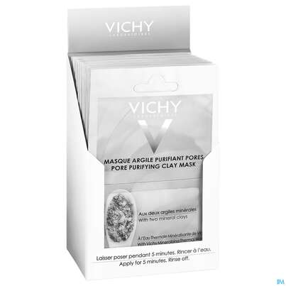 Vichy Purete Thermale Maske/duo-sachet Porenverfeinernd 12ml, A-Nr.: 4491816 - 04