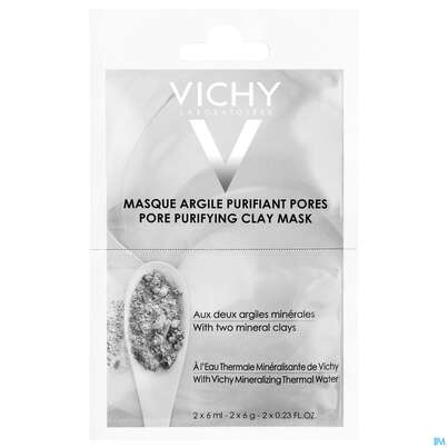 Vichy Purete Thermale Maske/duo-sachet Porenverfeinernd 12ml, A-Nr.: 4491816 - 07