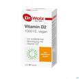 Sie sehen eine Packung Vitamin D2 Kapseln Vegan Dr.wolz 60584 60st, Produktbild: 03 Vitamin D2 Kapseln Vegan Dr.wolz 60584 60st, A-Nr.: 4164796 - 03