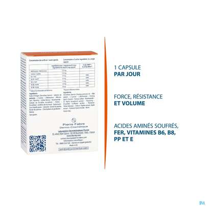 Sie sehen eine Packung Ducray Anacaps F.d.haar Haarausfall Reactiv/neu 30st, Produktbild: 06 Ducray Anacaps F.d.haar Haarausfall Reactiv/neu 30st, A-Nr.: 5684598 - 06
