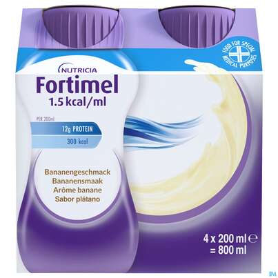 Fortimel 1.5kcal 200ml Banane 4st, A-Nr.: 3237518 - 04
