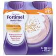 Sie sehen eine Packung Fortimel/multifibre 1,5kcal 200ml Flasche Erdbeer 4st, Produktbild: 02 Fortimel/multifibre 1,5kcal 200ml Flasche Erdbeer 4st, A-Nr.: 3237671 - 02
