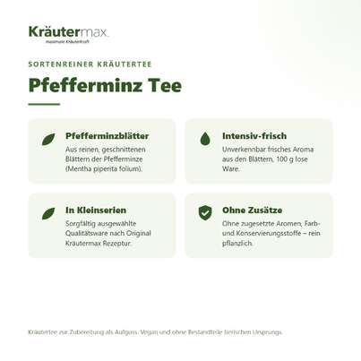 Pfefferminz Tee 100 g, A-Nr.: 6017622 - 02