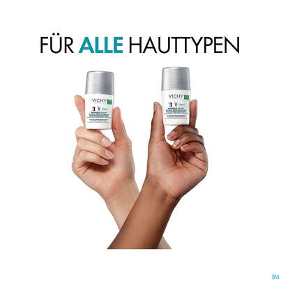 Sie sehen eine Packung Vichy Deo/roll-on 72h Anti-flecken Invisible 50ml, Produktbild: 03 Vichy Deo/roll-on 72h Anti-flecken Invisible 50ml, A-Nr.: 5818314 - 03