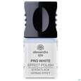 Sie sehen eine Packung Alessandro Nagellack Pro White Lack 10ml, Produktbild: 06 Alessandro Nagellack Pro White Lack 10ml, A-Nr.: 5178122 - 06