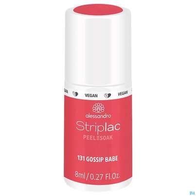 Sie sehen eine Packung Alessandro Striplac Gossip Babe 8ml, Produktbild: 02 Alessandro Striplac Gossip Babe 8ml, A-Nr.: 5191281 - 02