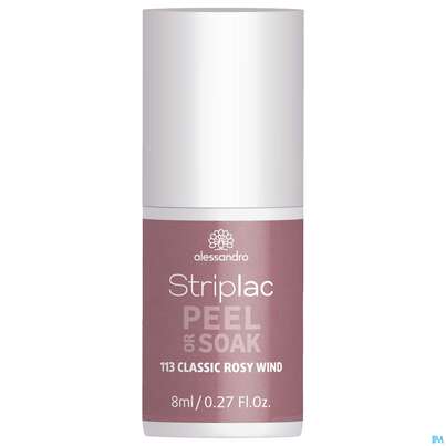 Sie sehen eine Packung Alessandro Striplac Rosy Wind 8ml, Produktbild: 01 Alessandro Striplac Rosy Wind 8ml, A-Nr.: 5191080 - 01