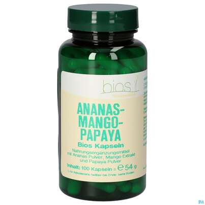 Bios Ananas Mango Papaya 100 Kapseln, A-Nr.: 4075822 - 01