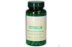 Bios Citrullin 500mg 100 Kapseln, A-Nr.: 4103464 - 01
