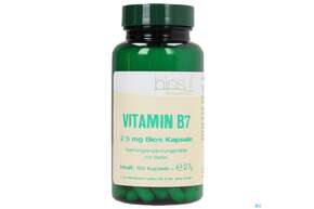 Bios Vitamin B7 2,5mg 100 Kapseln, A-Nr.: 4016251 - 01