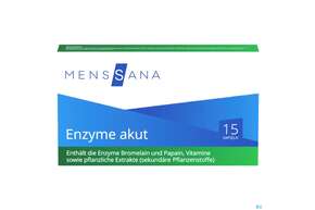 Enzyme Menssana Kapseln Akut 15st, A-Nr.: 3742179 - 01