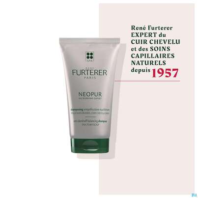 Sie sehen eine Packung Furterer Neopur Ausgleichendes Anti-schuppen Shampoo Für Fettige 150ml, Produktbild: 15 Furterer Neopur Ausgleichendes Anti-schuppen Shampoo Für Fettige 150ml, A-Nr.: 5595682 - 15