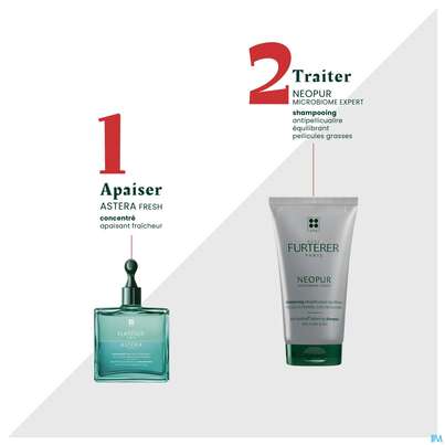 Sie sehen eine Packung Furterer Neopur Ausgleichendes Anti-schuppen Shampoo Für Fettige 150ml, Produktbild: 18 Furterer Neopur Ausgleichendes Anti-schuppen Shampoo Für Fettige 150ml, A-Nr.: 5595682 - 18