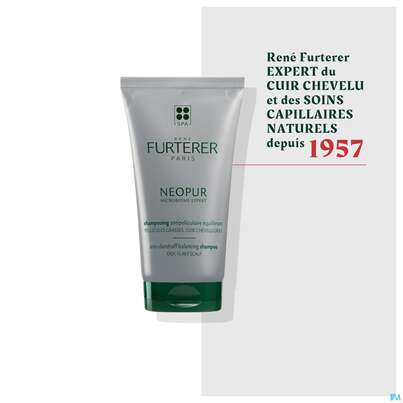 Sie sehen eine Packung Furterer Neopur Ausgleichendes Anti-schuppen Shampoo Für Fettige 150ml, Produktbild: 23 Furterer Neopur Ausgleichendes Anti-schuppen Shampoo Für Fettige 150ml, A-Nr.: 5595682 - 23
