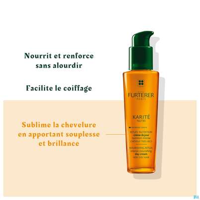 Furterer Shea-butter Nutri Intensiv-nährende Haartagescreme 100ml, A-Nr.: 5439663 - 07
