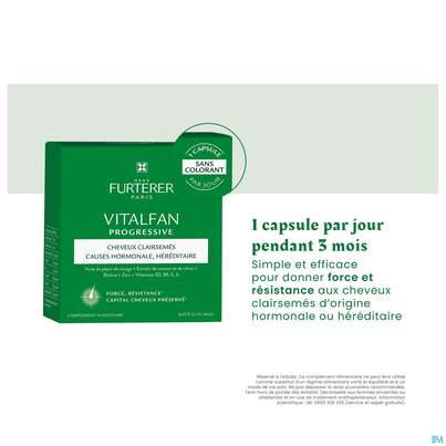 Sie sehen eine Packung Furterer Vitalfan Progressive 30 St, Produktbild: 05 Furterer Vitalfan Progressive 30 St, A-Nr.: 5439982 - 05