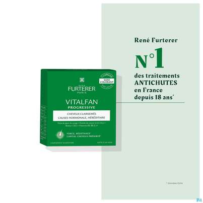Sie sehen eine Packung Furterer Vitalfan Progressive 30 St, Produktbild: 13 Furterer Vitalfan Progressive 30 St, A-Nr.: 5439982 - 13