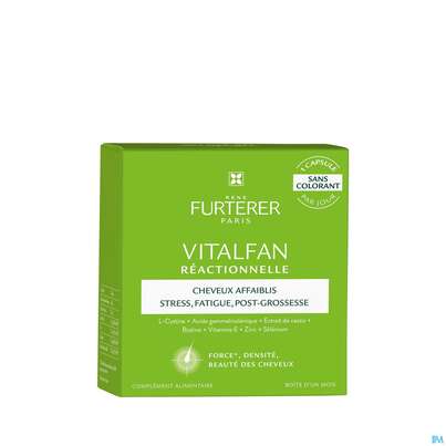 Sie sehen eine Packung Furterer Vitalfan Réactionnelle 30 St, Produktbild: 02 Furterer Vitalfan Réactionnelle 30 St, A-Nr.: 5440005 - 02