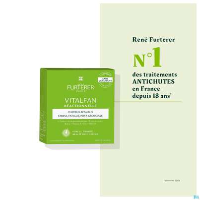 Sie sehen eine Packung Furterer Vitalfan Réactionnelle 30 St, Produktbild: 08 Furterer Vitalfan Réactionnelle 30 St, A-Nr.: 5440005 - 08