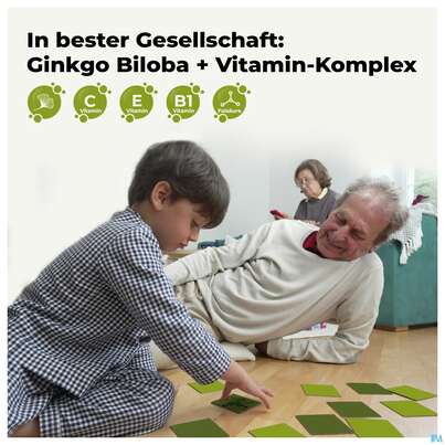 Sie sehen eine Packung Ginkgo Kapseln 100mg +b1+c+e Avi 48st, Produktbild: 04 Ginkgo Kapseln 100mg +b1+c+e Avi 48st, A-Nr.: 3831256 - 04