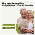 Sie sehen eine Packung Ginkgo Kapseln 100mg +b1+c+e Avi 48st, Produktbild: 05 Ginkgo Kapseln 100mg +b1+c+e Avi 48st, A-Nr.: 3831256 - 05