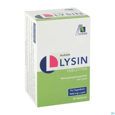 L-lysin Tabl 750mg -avitale 90st, A-Nr.: 5431207 - 02