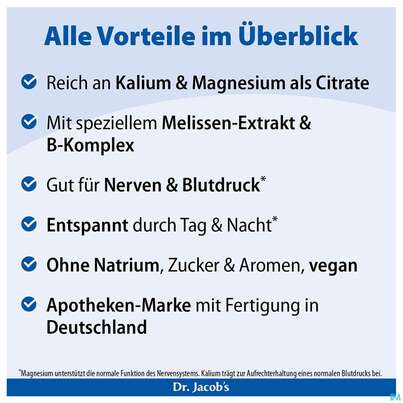 Sie sehen eine Packung Melissen Basen Tabl Dr.jacobs 250st, Produktbild: 05 Melissen Basen Tabl Dr.jacobs 250st, A-Nr.: 3476826 - 05