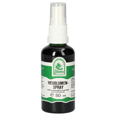 Sie sehen eine Packung HEUBLUMEN SPRAY 50 ML, Produktbild: 01 HEUBLUMEN SPRAY 50 ML, A-Nr.: 4444099 - 01