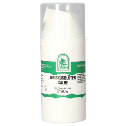 Sie sehen eine Packung HIBISKUSBLUETEN SALBE 90 G, Produktbild: 01 HIBISKUSBLUETEN SALBE 90 G, A-Nr.: 5659198 - 01