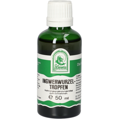 Sie sehen eine Packung INGWERWURZEL TROPFEN 50 ML, Produktbild: 01 INGWERWURZEL TROPFEN 50 ML, A-Nr.: 4484408 - 01