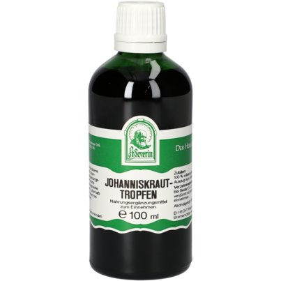 Sie sehen eine Packung JOHANNISKRAUT TROPFEN 100 ML, Produktbild: 01 JOHANNISKRAUT TROPFEN 100 ML, A-Nr.: 4272474 - 01
