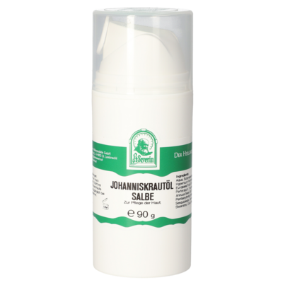 Sie sehen eine Packung JOHANNISKRAUTOEL SALBE 90 G, Produktbild: 01 JOHANNISKRAUTOEL SALBE 90 G, A-Nr.: 5389221 - 01
