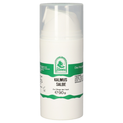 Sie sehen eine Packung KALMUS SALBE 90 G, Produktbild: 01 KALMUS SALBE 90 G, A-Nr.: 5659347 - 01