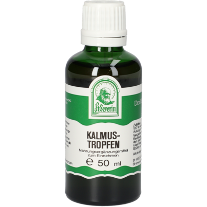 Sie sehen eine Packung KALMUS TROPFEN 50 ML, Produktbild: 01 KALMUS TROPFEN 50 ML, A-Nr.: 4311866 - 01