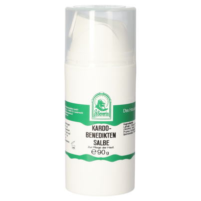 Sie sehen eine Packung KARDOBENEDIKTEN SALBE 90 G, Produktbild: 01 KARDOBENEDIKTEN SALBE 90 G, A-Nr.: 5659399 - 01