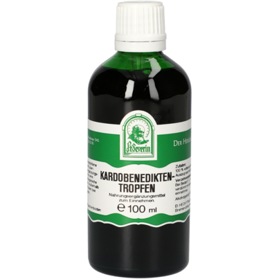Sie sehen eine Packung KARDOBENEDIKTEN TROPFEN 100 ML, Produktbild: 01 KARDOBENEDIKTEN TROPFEN 100 ML, A-Nr.: 4402988 - 01