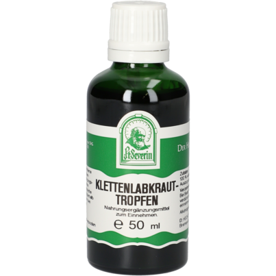 Sie sehen eine Packung KLETTENLABKRAUT TROPFEN 50 ML, Produktbild: 01 KLETTENLABKRAUT TROPFEN 50 ML, A-Nr.: 4946346 - 01