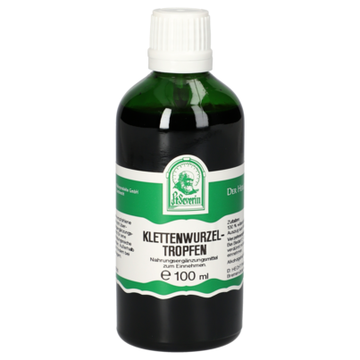 Sie sehen eine Packung KLETTENWURZEL TROPFEN 100 ML, Produktbild: 01 KLETTENWURZEL TROPFEN 100 ML, A-Nr.: 4484489 - 01